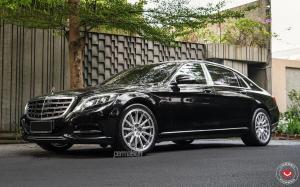 Mercedes-Maybach S500 4Matic by MC Customs on Vossen Wheels (GNS-3) 2018 года
